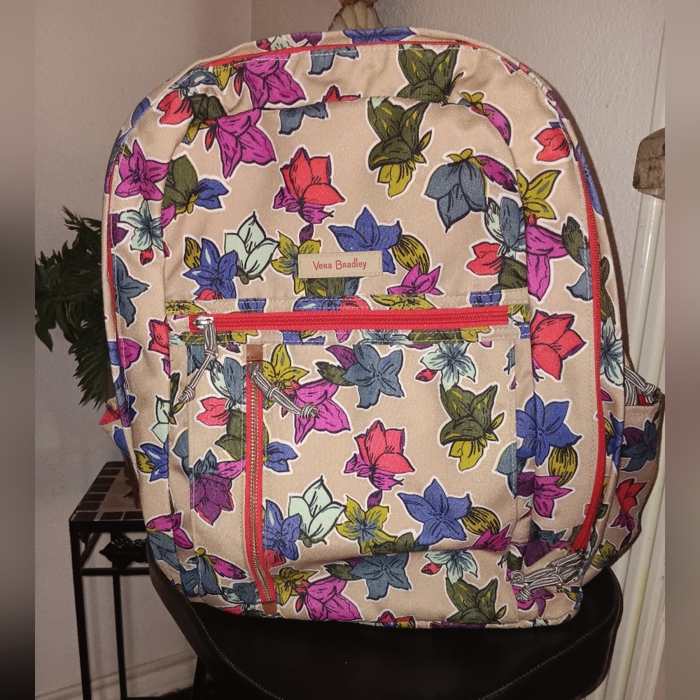 Vera Bradley Floral Backpack - Multicolor